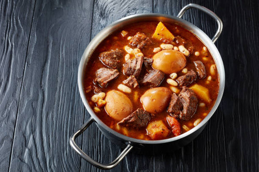 Making Delicious Korean Cholent